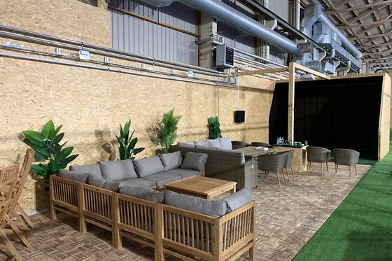 Golfsimulator for 4 hos XGolf