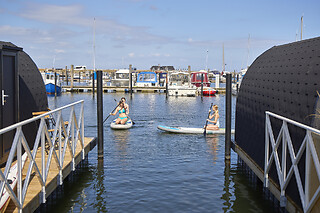 Ophold på vandet hos Boathouses