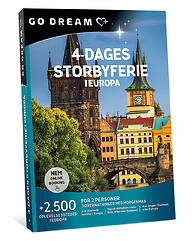 4-DAGES STORBYFERIE I EUROPA