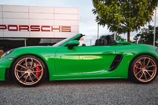 PRØVEKØR DRØMMEBILEN - PORSCHE 718 SPYDER