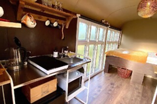 Unikt ophold i Farmer hos Krusmølle Glamping